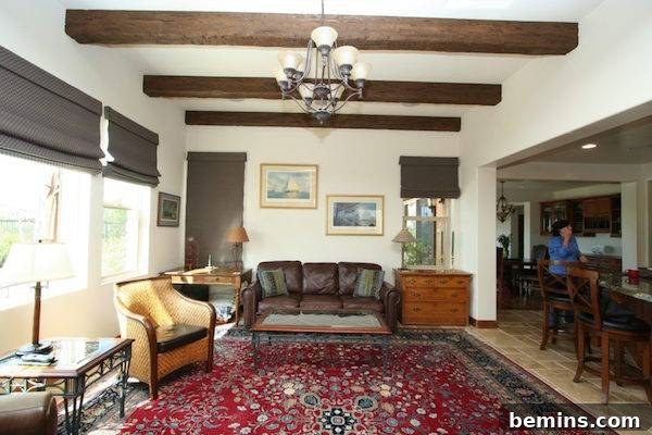 Family Room Before: Traditional Style