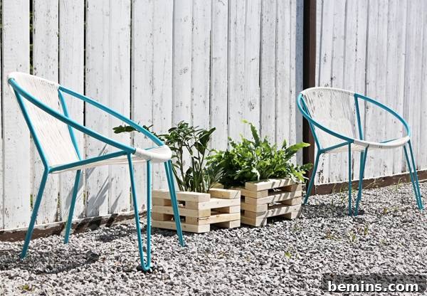 Outdoor Planter on Patio