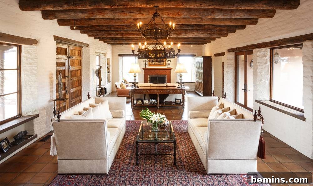 Southwestern Sanctuary: 10 Breathtaking Room Designs 9 Elegant Southwestern Living Space