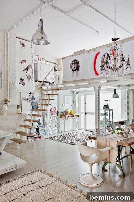 Eclectic Lofted Space