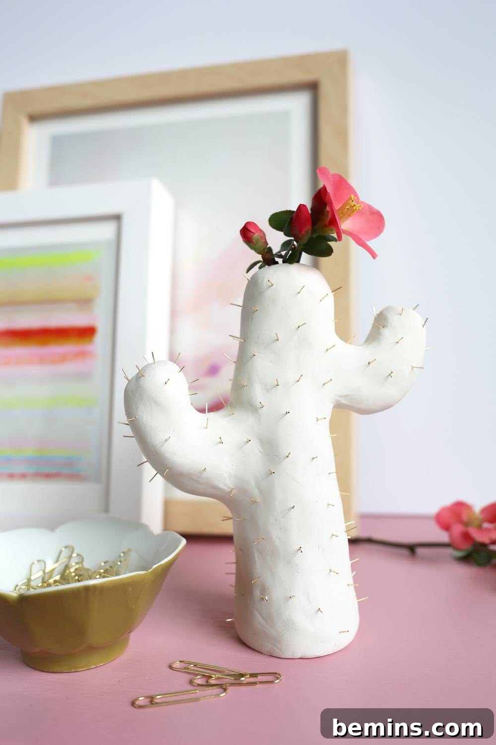 Foolproof Cactus Decor: Spiky Style, Zero Thorns 8 Cactus Filled Faux Fireplace