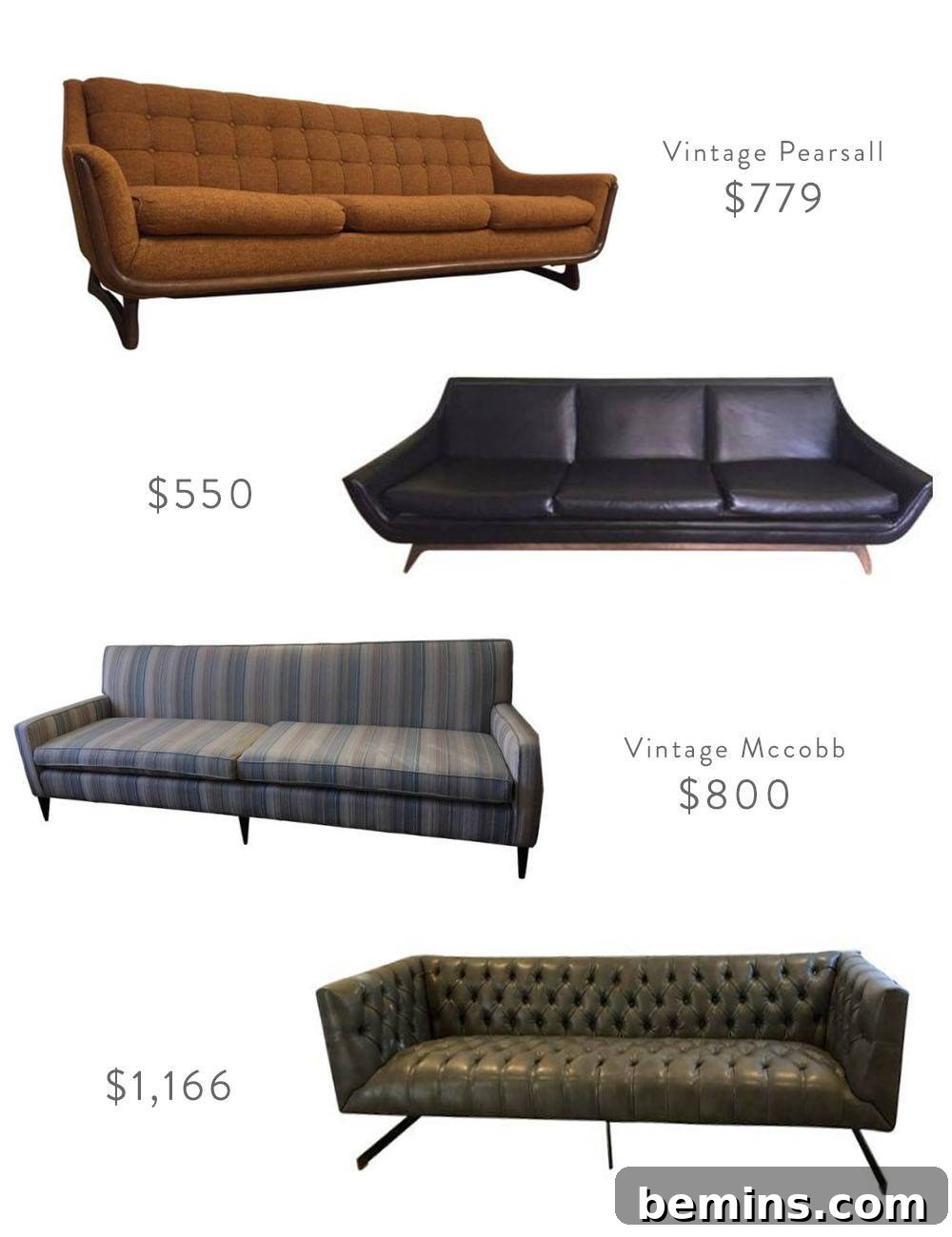 Mid-Century Modern Sofa