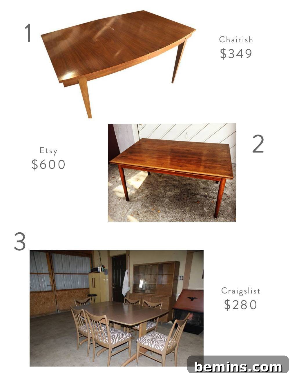 Mid-Century Modern Dining Tables