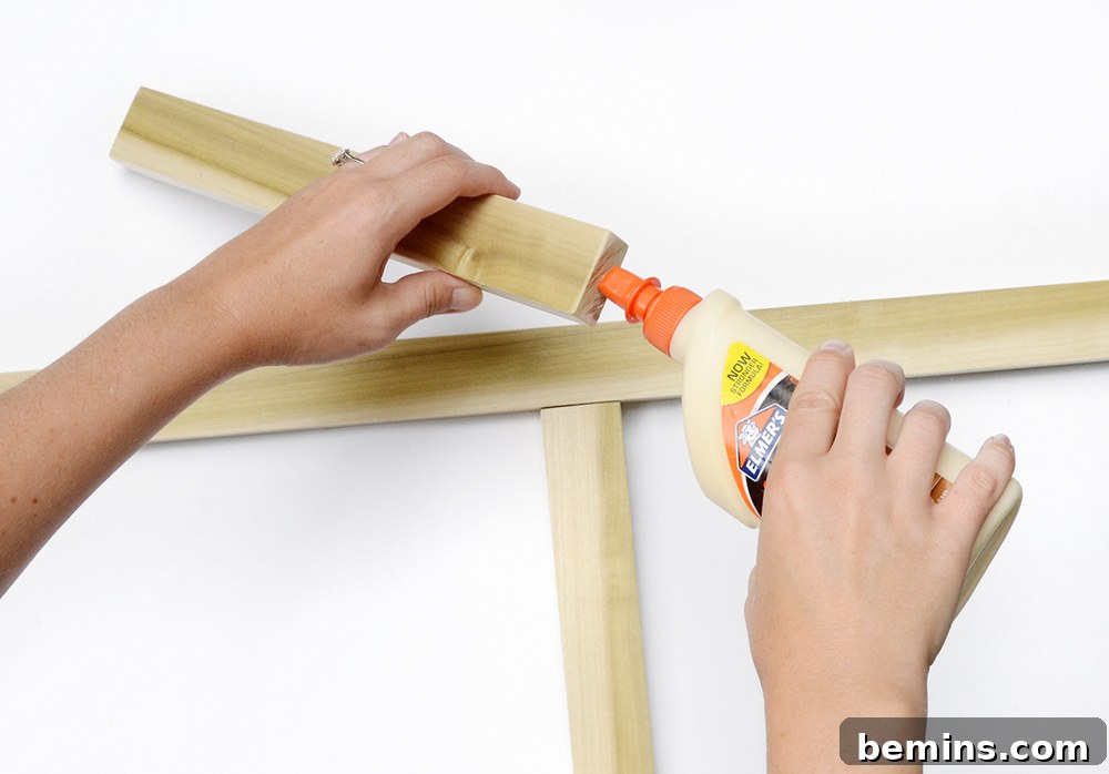 DIY Backyard Ring Toss: A Fun Outdoor Game Project 2 DIY Backyard Ring Toss Game in Progress