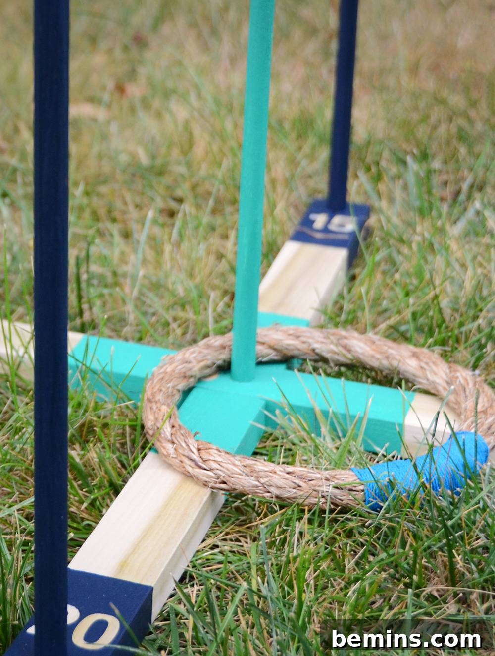 DIY Backyard Ring Toss: A Fun Outdoor Game Project 13 Playing the DIY Backyard Ring Toss Game