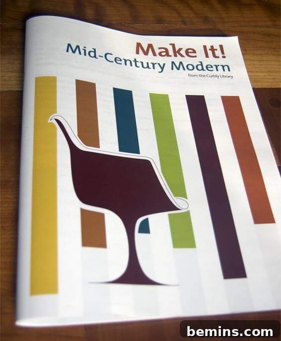 Crafting the Mid-Century Modern Dream 3 Book to teach modern art,detailed step-by-step instructions with high-res photos