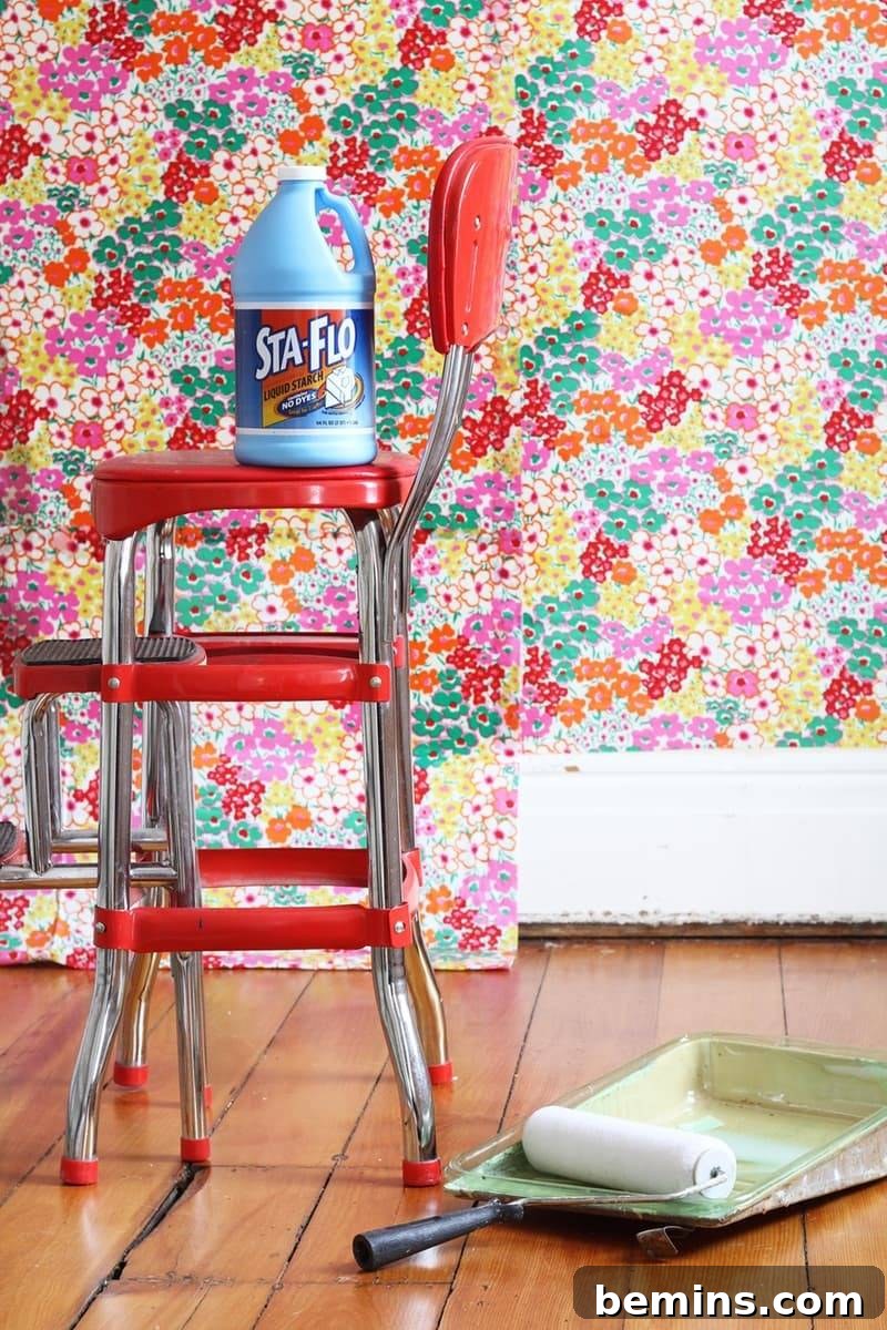 Removable Fabric Wall Decor Technique