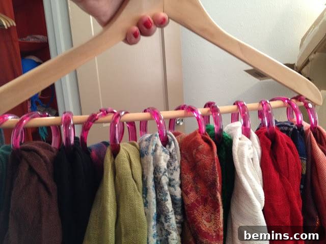 Scarf Organization Ideas