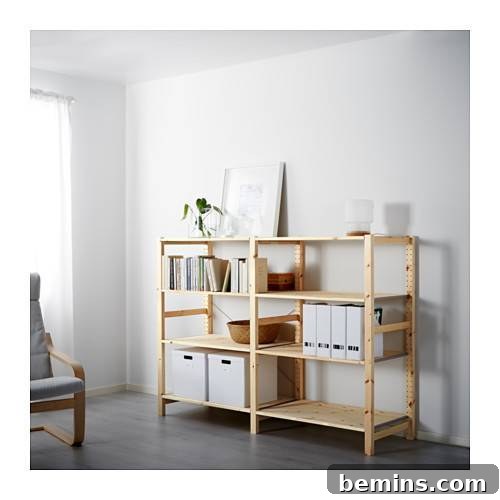 Versatile Storage with Ikea Ivar