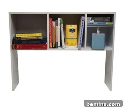 The College Cube Bookshelf for Dorm Desks