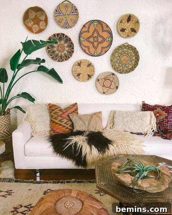 Southwest Living Room with Layered Textures