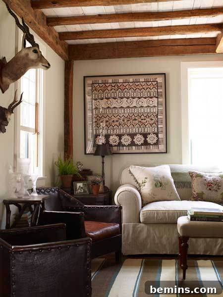 Rustic Southwest Living Room