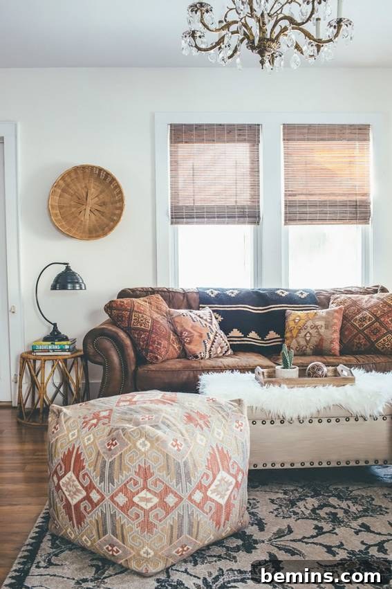 Traditional Southwest Living Room with a Modern Flair