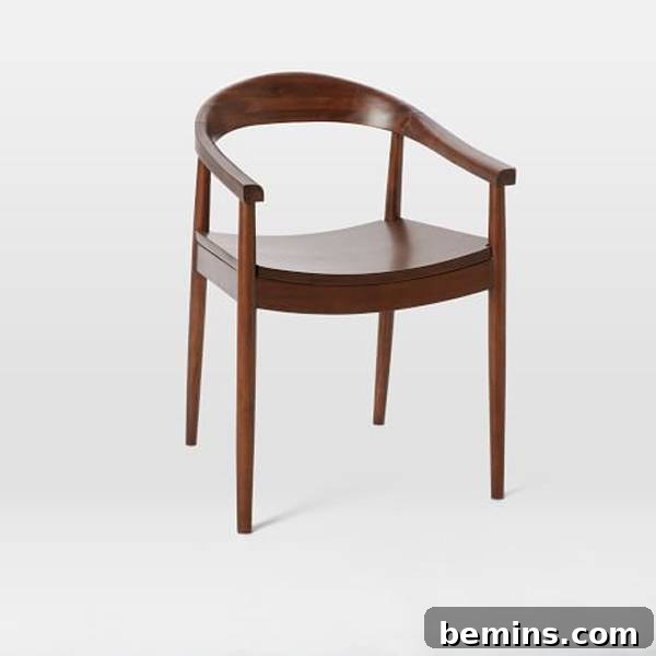 Lena Mid-Century Dining Chair from West Elm