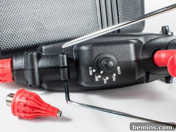 Surebonder PRO2-200 temperature control
