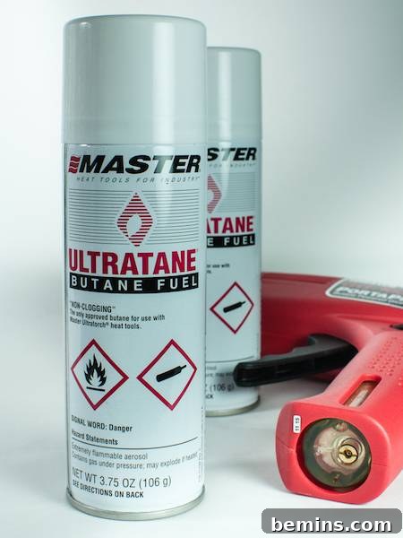 Butane for Master Appliance GG-100K Master Portapro glue gun