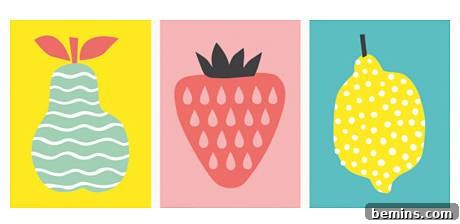 Ten Chic IKEA Finds Under $20 4 IKEA TRILLING Fruit Posters