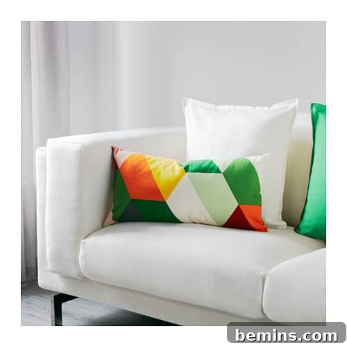 Ten Chic IKEA Finds Under $20 6 IKEA HÖSTFIBBLA Throw Pillow