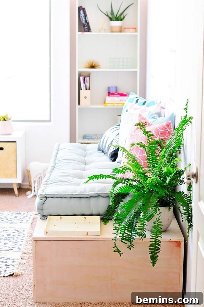 Ten Thrifty DIY Daybed Transformations 5 10 DIY Daybeds Done On The Cheap