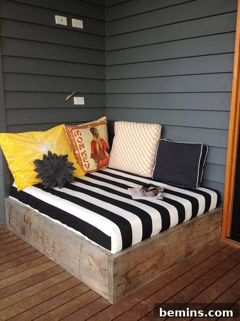Ten Thrifty DIY Daybed Transformations 9 10 DIY Daybeds Done On The Cheap