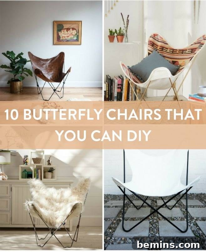 10 BUTTERFLY CHAIRS YOU CAN DIY