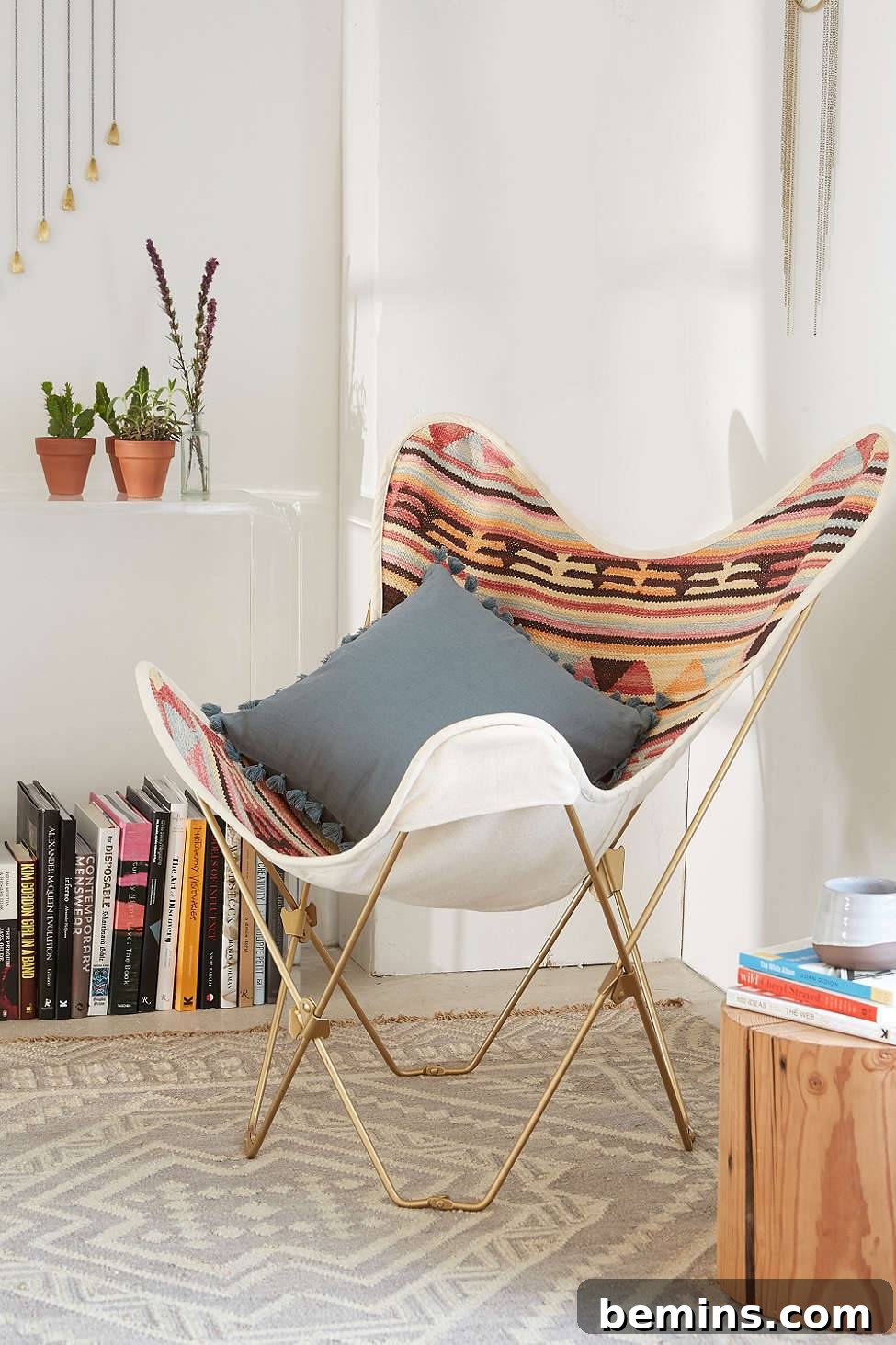 Kilim Butterfly Chair Cover