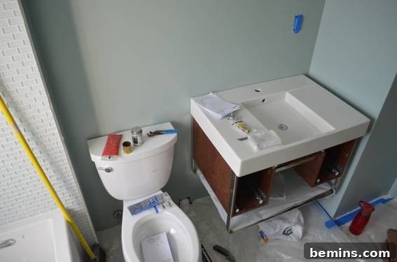 Finished P-Trap Installation