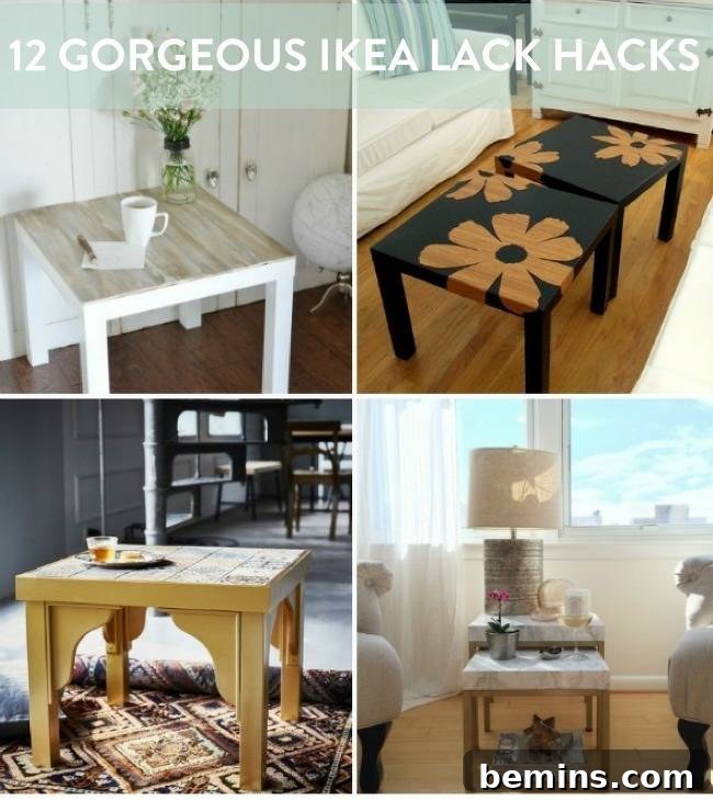 12 Genius IKEA LACK Hacks for a Stylish Home 15 IKEA LACK Table - Endless Possibilities
