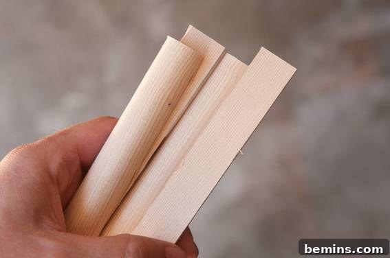 Crafting a Rustic Display: DIY Pull-Down Map Frame for Art 5 make four strips (top and bottom)