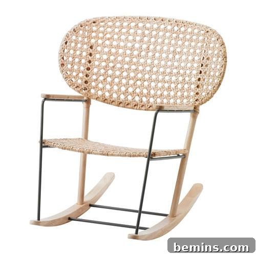 GRONADAL Rocking Chair: Cozy comfort for indoor and outdoor use