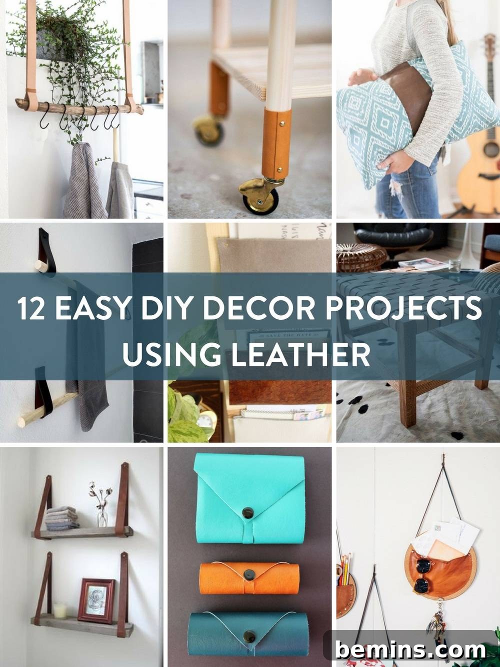 Easy DIY Leather Projects: Transform Your Home with Simple Crafts