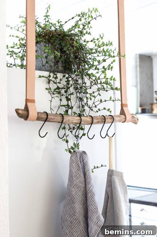 DIY Leather Dishcloth Holder: Simple and Stylish Kitchen Accessory