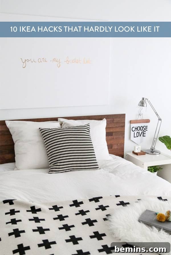 10 Genius IKEA Upgrades That Don't Scream IKEA 13 Share this article on Pinterest!