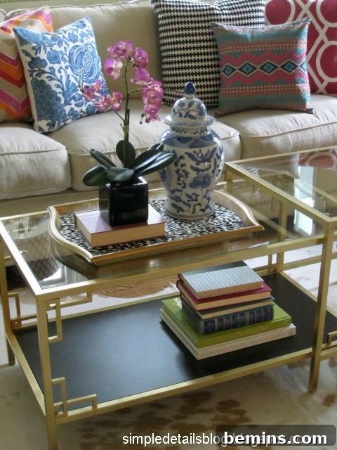 10 Genius IKEA Upgrades That Don't Scream IKEA 6 Glamorous IKEA Vittsjo table with mirrored accents