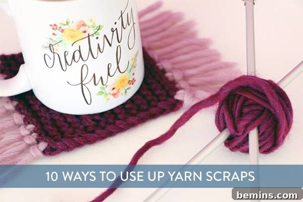 Ways To Use Up Scrap Yarn