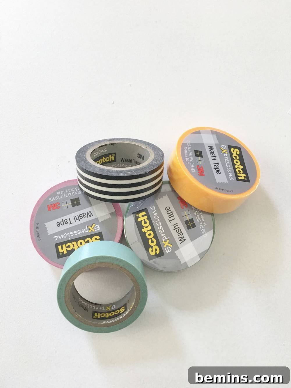 Framing Prints with Washi Tape