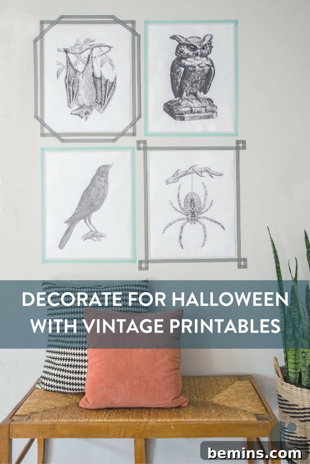 Pin It: Decorate For Halloween with Vintage Printables