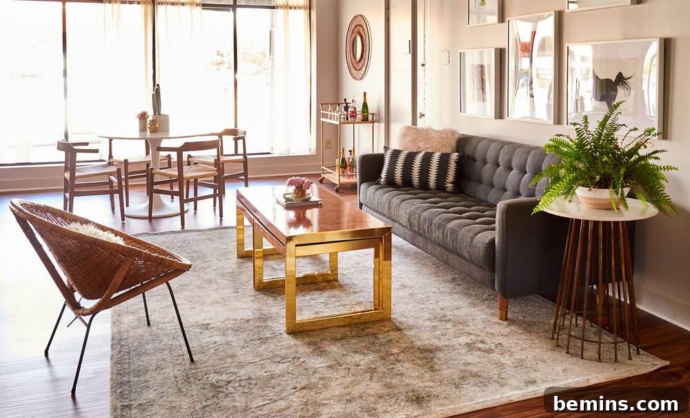 Introducing the Revamped Curbly Creative Hub 7 Curbly HQ lounge and lunch area