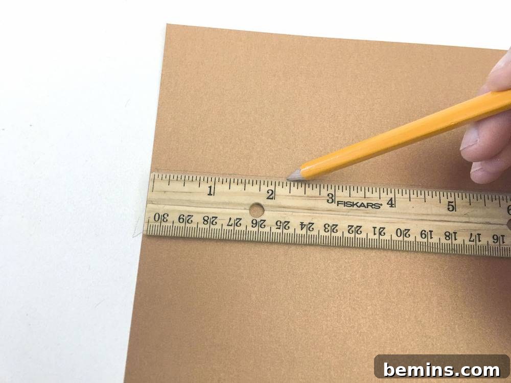 Cutting Scrapbook Paper for Votive Candle Holder