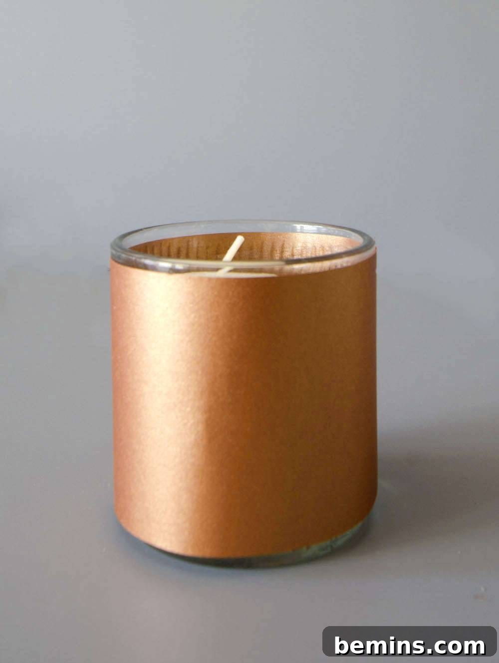 Wrapping the Votive Candle