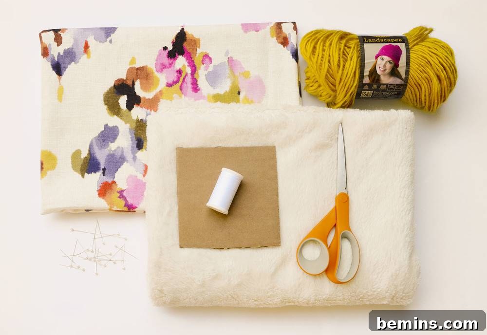 Sewing 101: How to Make a Cozy Faux Fur Throw Blanket For Fall