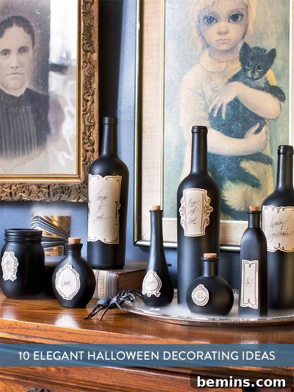 Elegant Halloween Decor Pinterest
