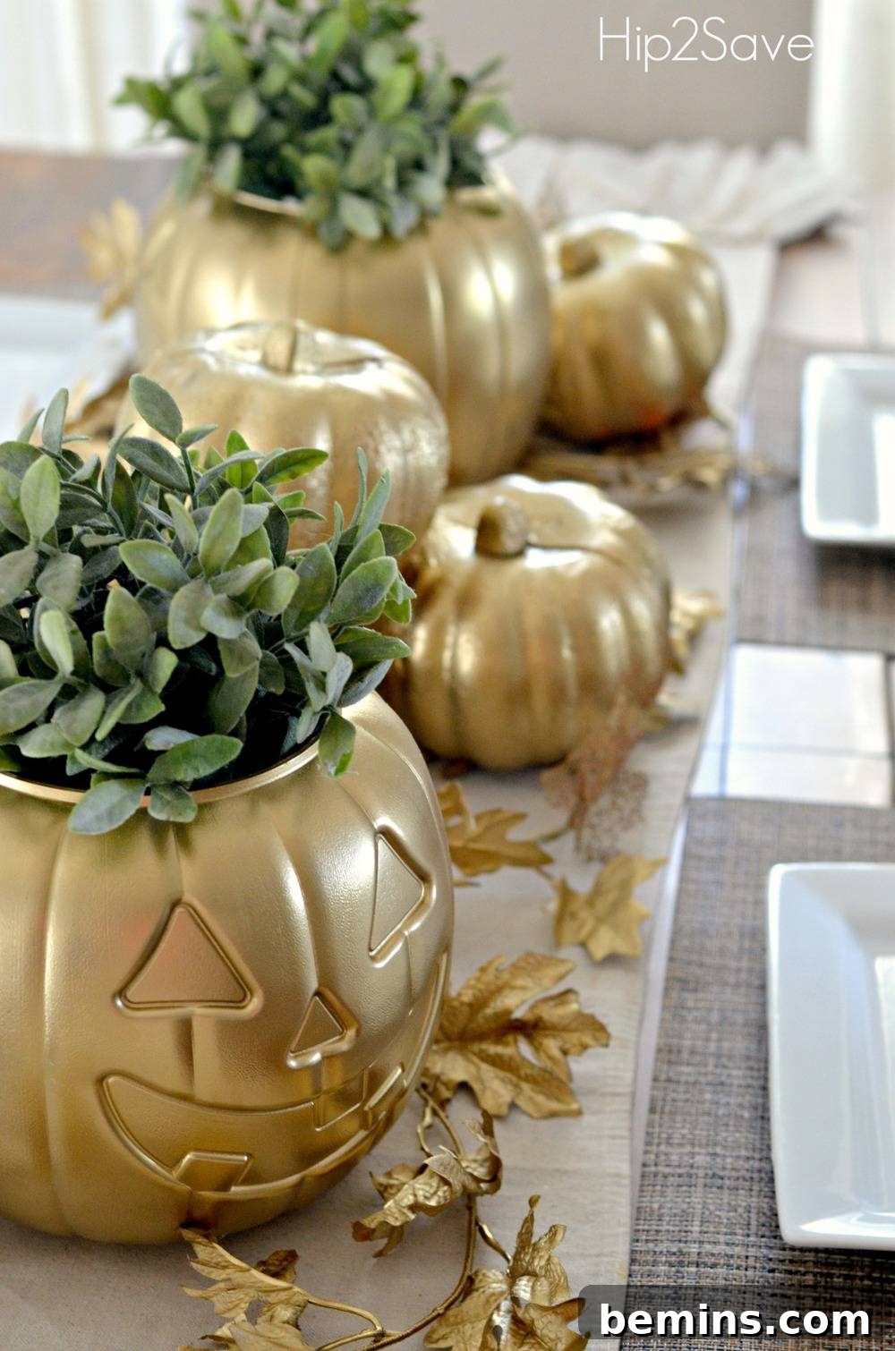 Gold Halloween Decorations