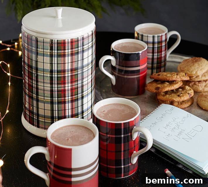 Autumn Kitchen Essentials: My Can't-Live-Without List 4 Plaid Mugs