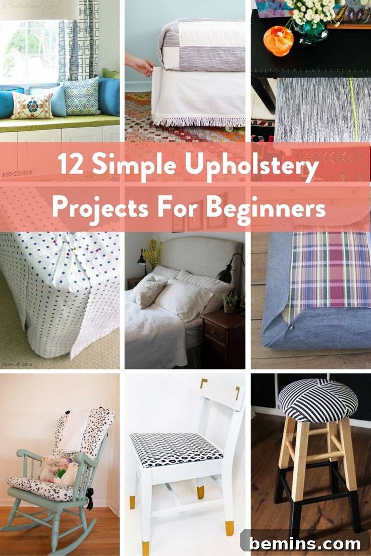 Simple Upholstery Projects For Beginners