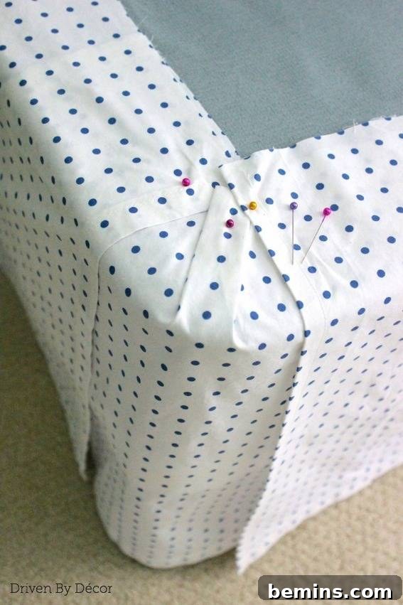 DIY Bed Skirt