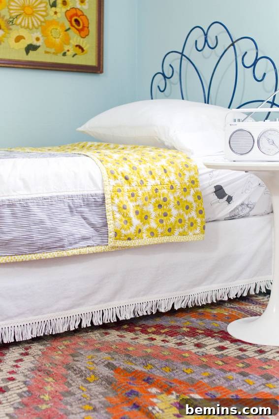 Removable Bed Skirt