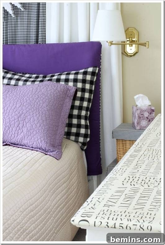 Removable Headboard Cover