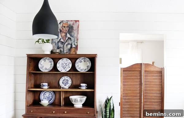 Scandinavian Shiplap Detail