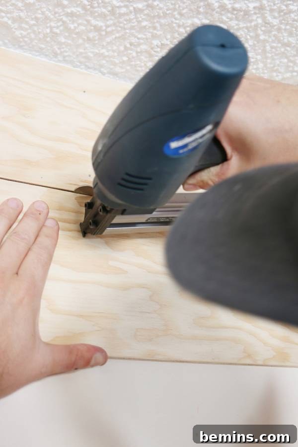 Nailing Shiplap with Spacers